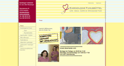 Desktop Screenshot of kardiologie-fuhlsbuettel.de