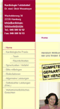 Mobile Screenshot of kardiologie-fuhlsbuettel.de